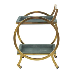 עגלת בר "Margo" זהובה