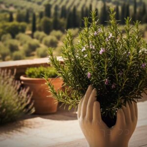 פסל ידיים עשוי בטון