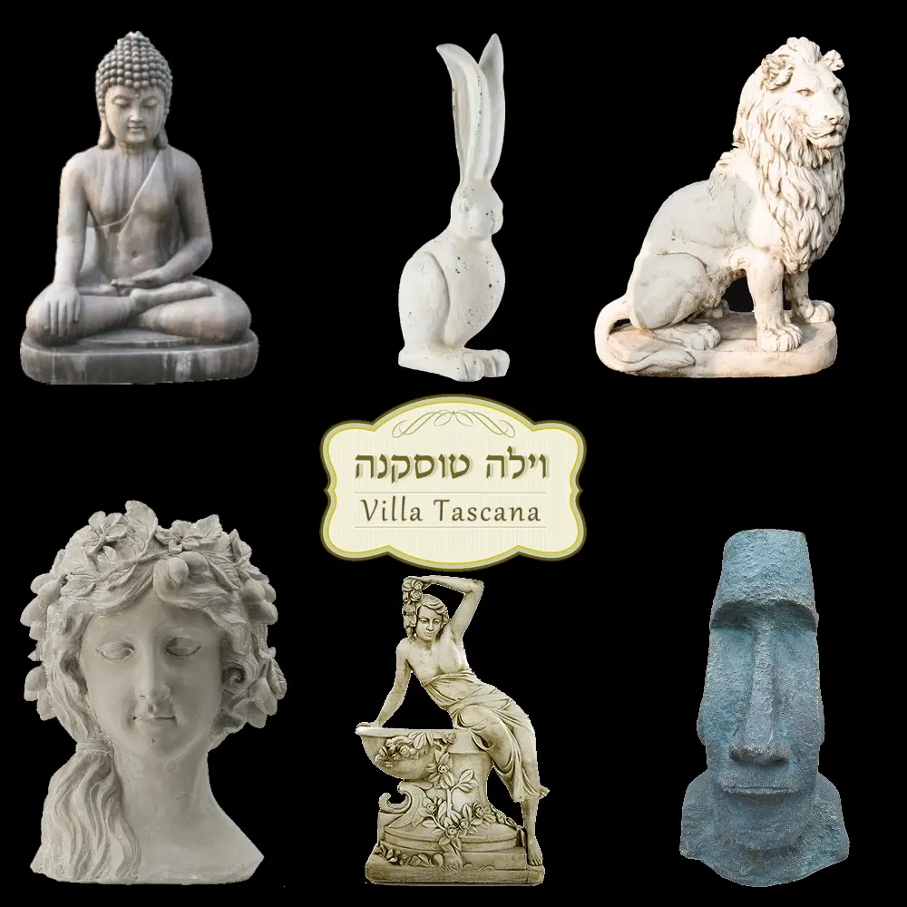 פסלים לבית ולגינה