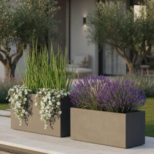 אדניות גדולות מאורכות GA30-709 אפור