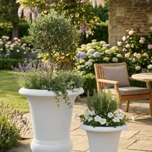 כד פייברסטון מעוצב לבן