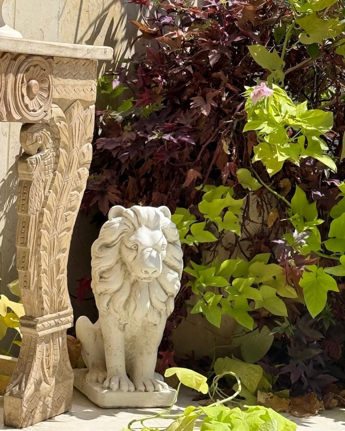 אריה - פסל שיש איטלקי – תמונה 2