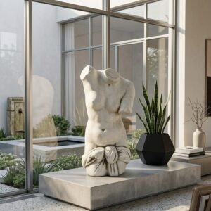 דמות נשית קלאסית בסגנון יווני־רומי