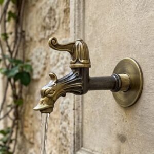 ברז ראש חיה עם ידית צד