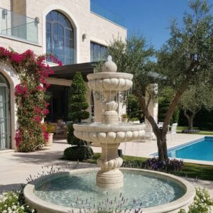 מזרקה איטלקית 2 קומות - דגם ב'